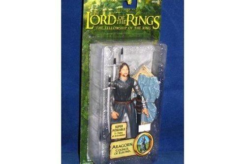 TOY BIZ 81631 LORD OF THE RINGS ARAGORN COUNCIL OF ELROND