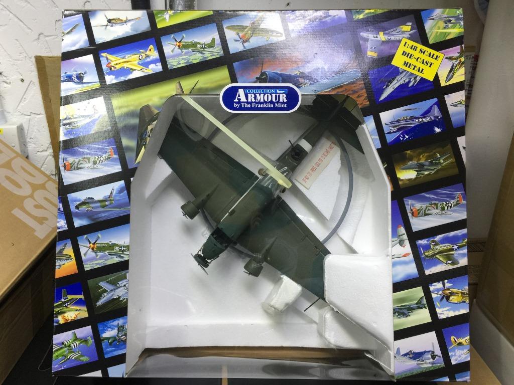 FRANKLIN MINT ARMOR COLLECTION 1/48 JU-52M INESWEEPER B11E398