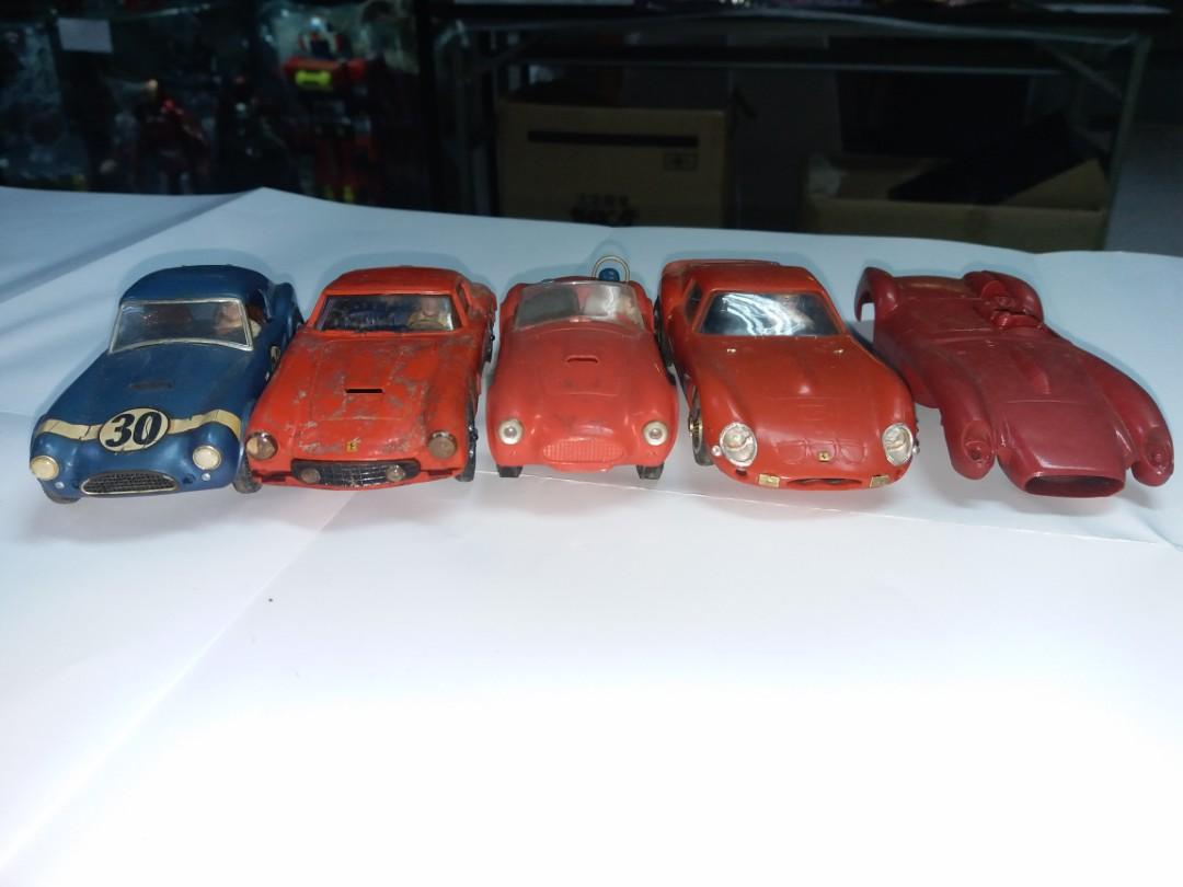 Antique Scalextric 1/32 slot car rail car