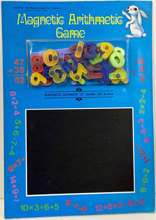 MAGNETIC ARITHMETIC GAME ULTIMATE 15 GAME ON BLACK
