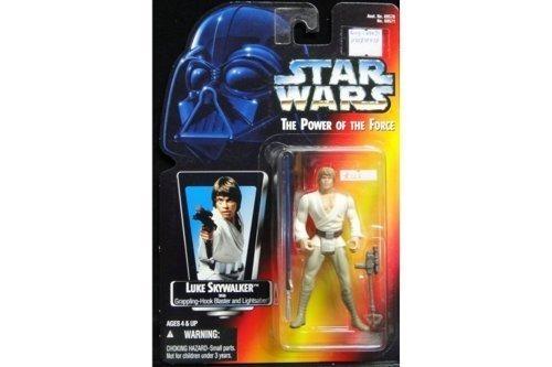KENNER 69571 STAR WARS THE POWER OF THE FORCE LUKE SKYWALKER WITH GRAPPLING-HOOK BLASTER & LIGHTSABER