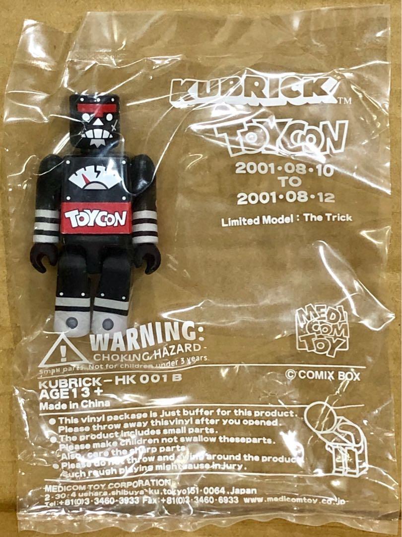 MEDICOM 100% KUBRICK TOYCON 2001 LIMITED MODEL THE TRICK HK001B
