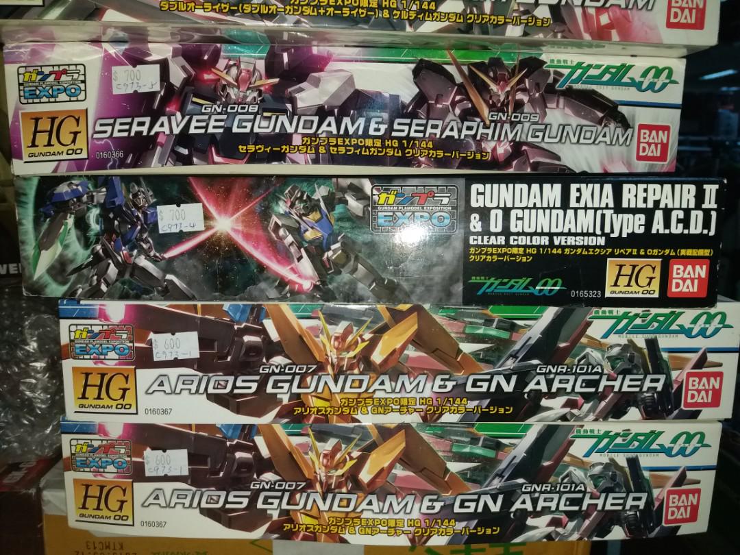 Bandai Gundam Clear Color Limited Edition Model