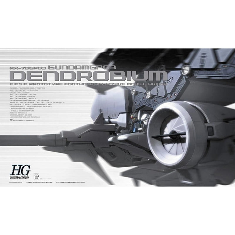 1/144 HGUC 028 Dendrobium & Gundam GP-03