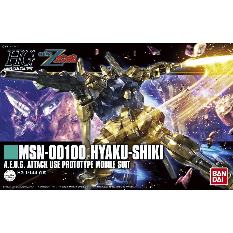1/144 HGUC 200 MSN-00100 Hyakushiki
