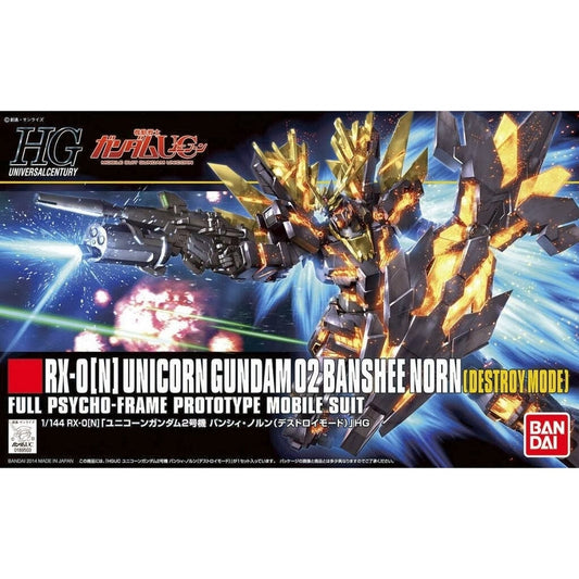 1/144 HGUC 175 RX-0 (N) Unicorn Gundam Bandshee Norn (Destroy Mode)