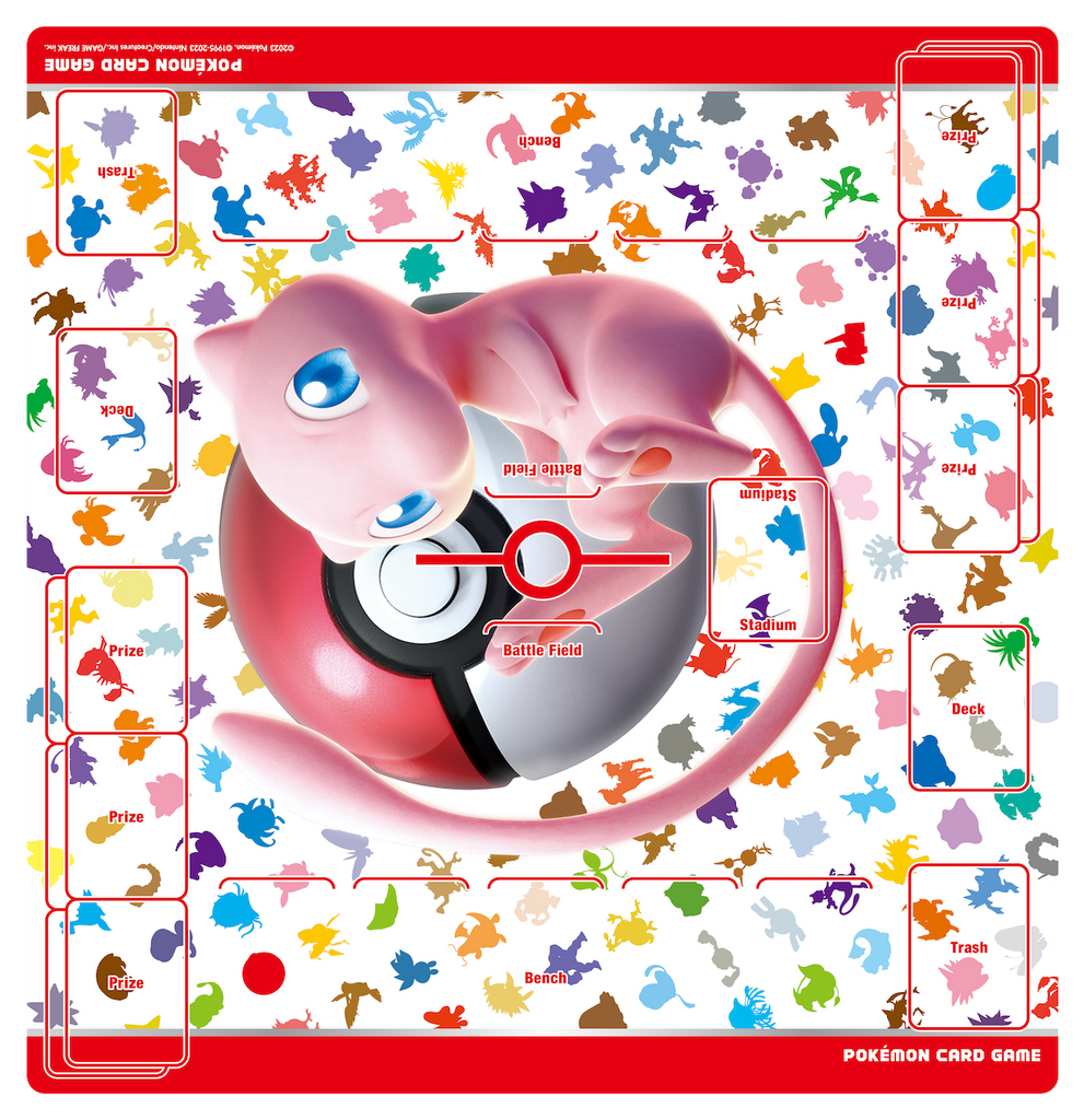 Pokémon playmat Mew (Dream version)
