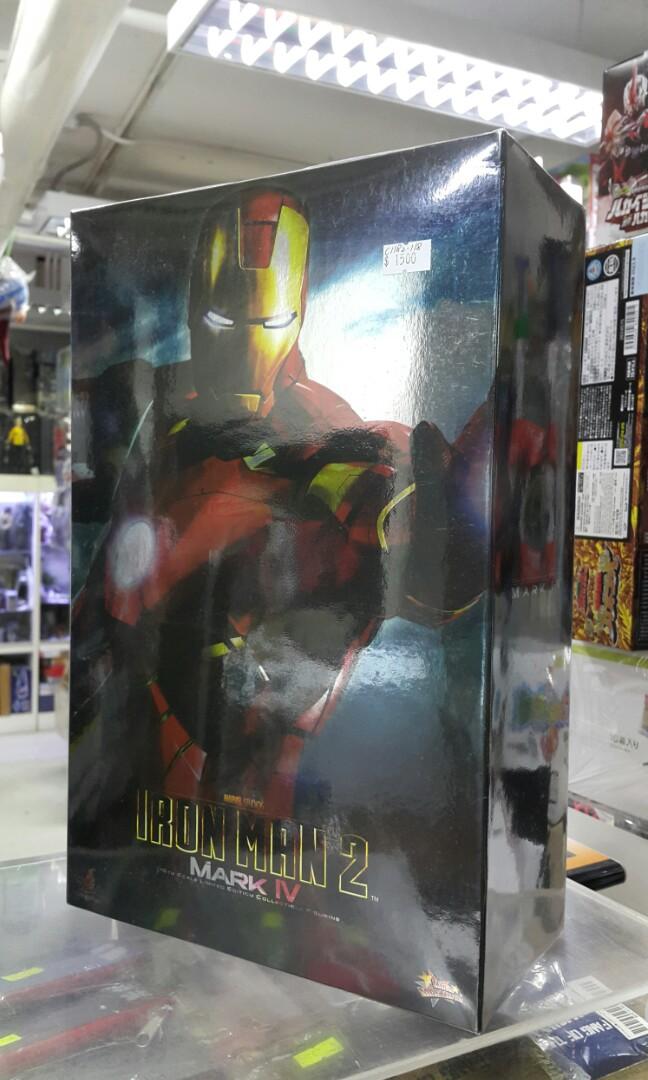 HOT TOYS 17327 Movie Masterpiece Series Marvel Studios Iron Man 2 - MARK IV Doll L