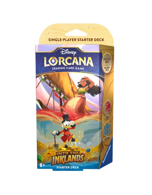 Disney Lorcana TCG The Chapter 3 Into the Inklands Starter Deck
