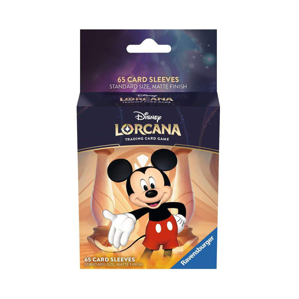 Disney Lorcana TCG The First Chapter Card Sleeves – Mickey Mouse