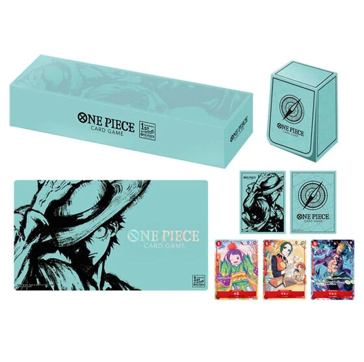 One Piece Card Game Japanese Version 1st Anniversary Set