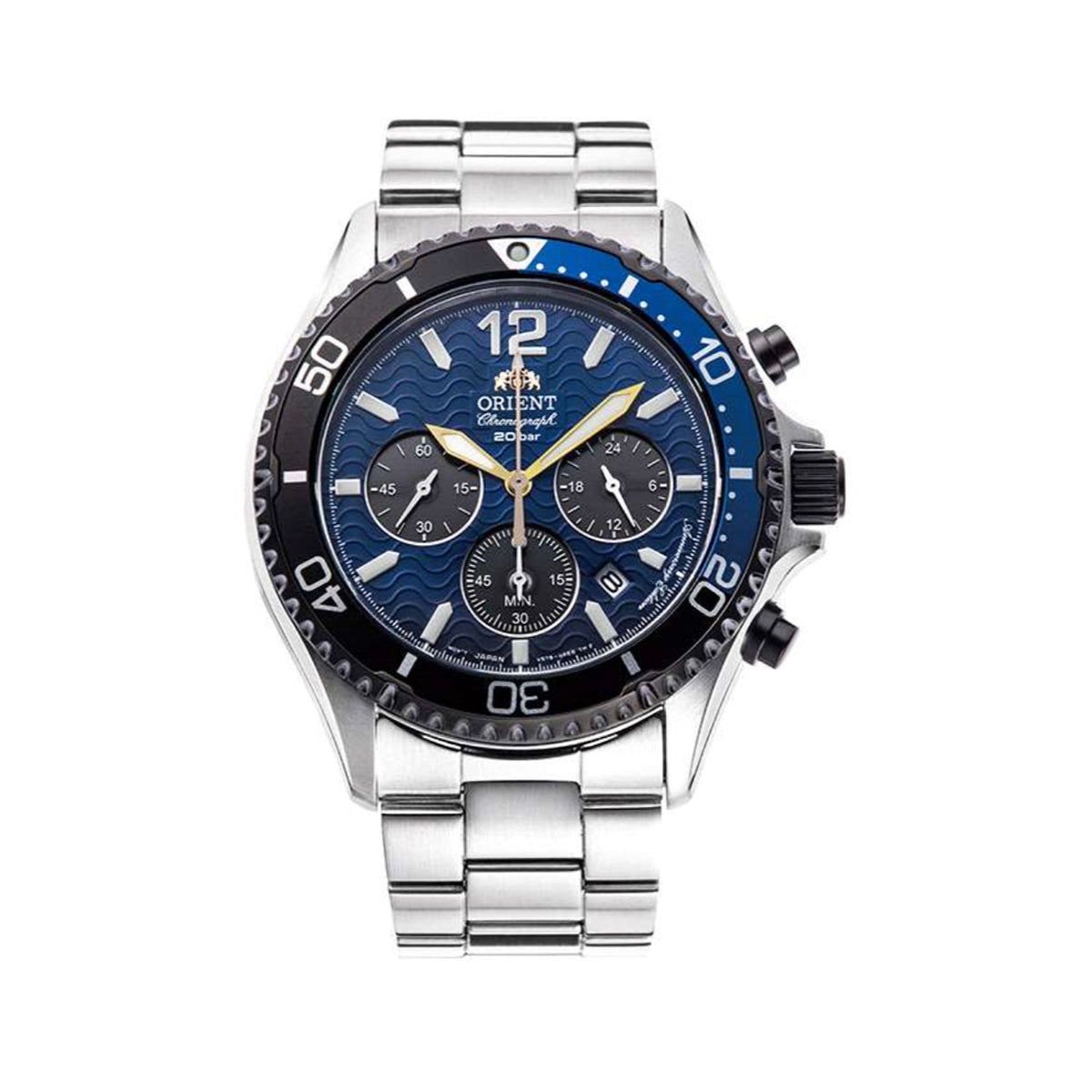 Orient Mako Solar Blue Diver Watch RA-TX0208L10B