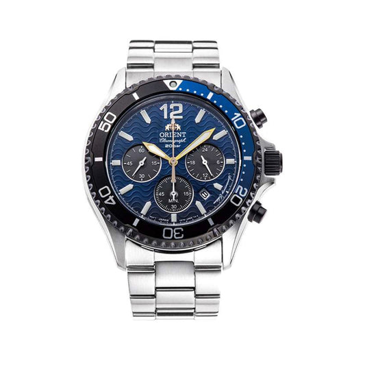 Orient Mako Solar Blue Diver Watch RA-TX0208L10B