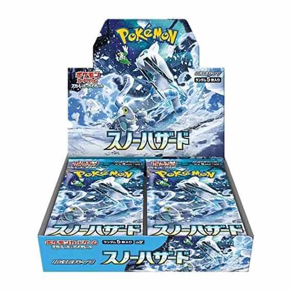 Pokemon TCG Japanese version Scarlet and Violet sv2P "Snow Hazard" Booster Box