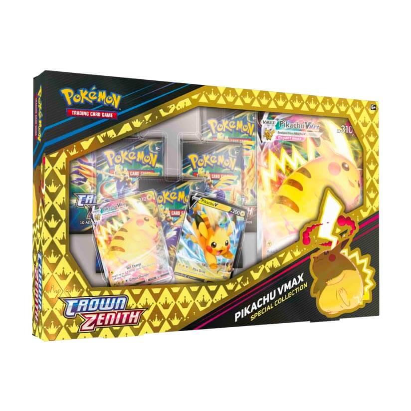 Pokemon TCG style SS12.5 Crown Zenith Special Collection, Pikachu VONE