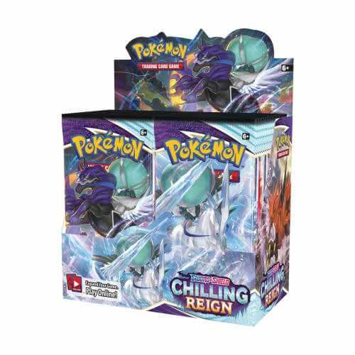 Pokemon TCG United States version SS6 Chilling Reign Booster Box