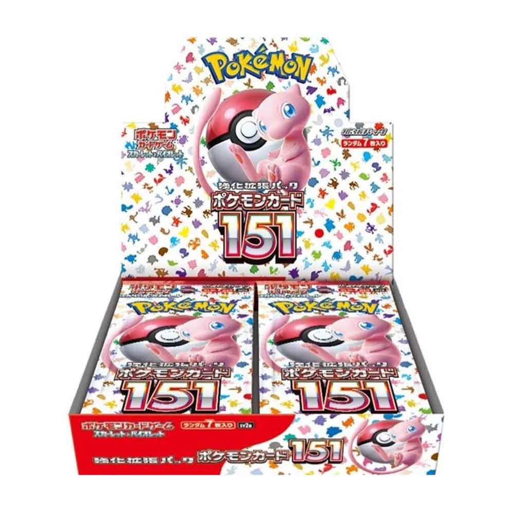 Pokemon TCG Japanese Version Scarlet & Violet SV2a "151" Booster Box
