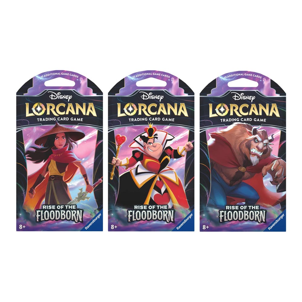 Disney Lorcana TCG The Chapter 2 Rise of the Floodborn Sleeved Booster Pack