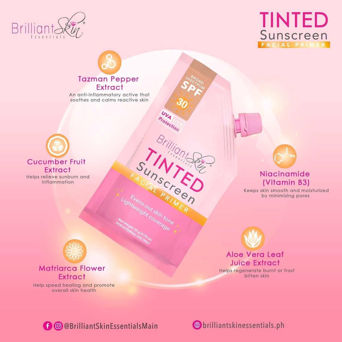 Brilliant Skin Tinted Sunscreen