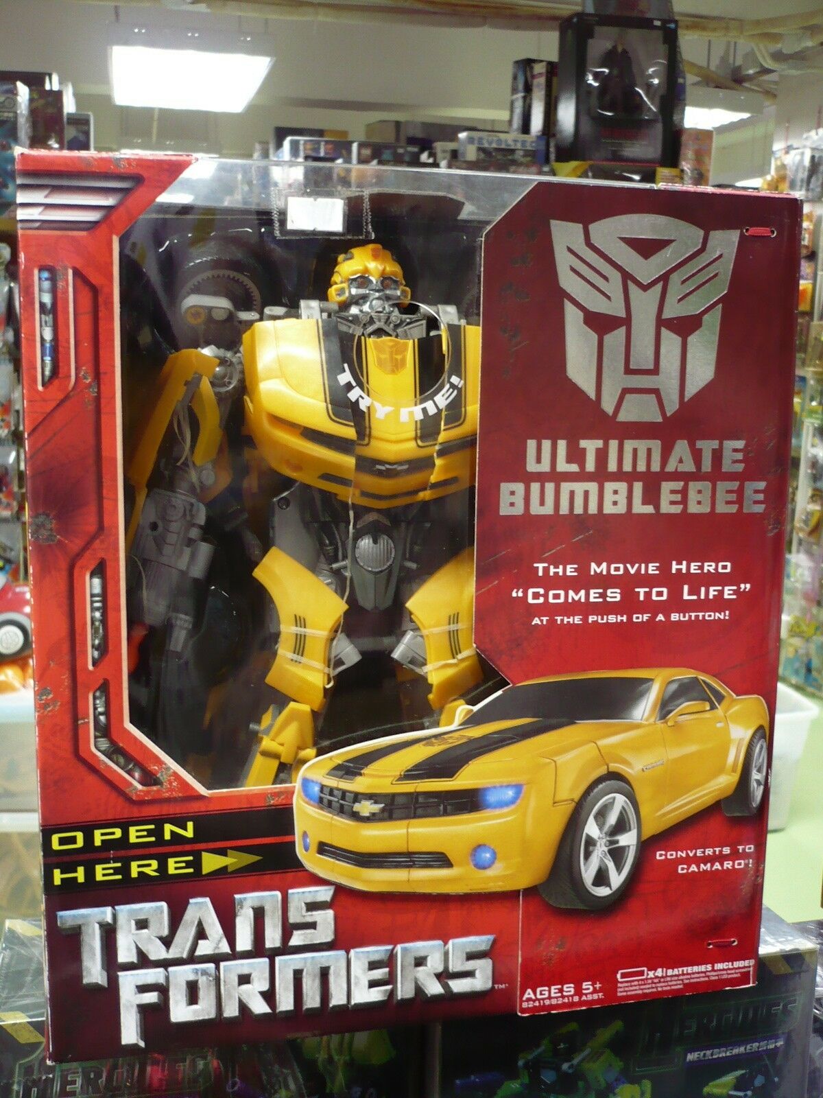 HASBRO TRANSFORMERS MOVIE 1 ULTIMATE BUMBLEBEE 20868  1140407414