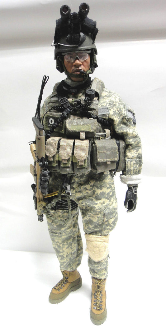 TOY 1:6 W.CUSTOM US ARMY 75TH RANGER 3RD BATTALION FIGURE