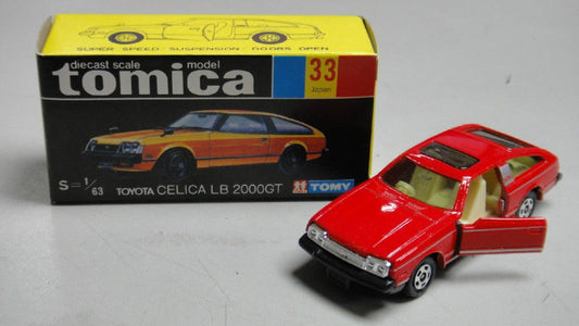 VINTAGE TOMICA 33 - TOYOTA CELICA LB 2000GT MADE IN JAPAN
