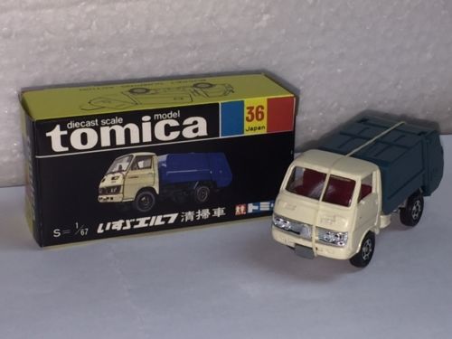 VINTAGE TOMICA 36 - ISUZU ELF MADE IN JAPAN