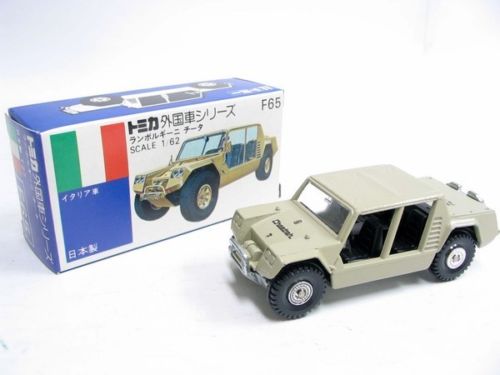 VINTAGE TOMICA F65 ITALY - LAMBORGHINI CHEETAH MADE IN JAPAN