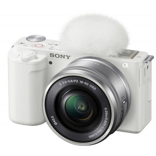 Sony ZV-E10 Blog Camera (with 16-50mm lens kit/white)