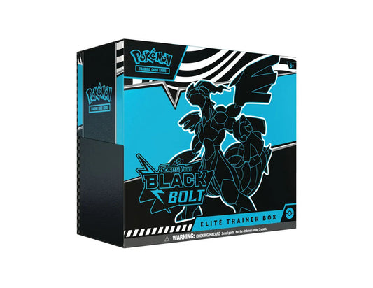 Pokemon TCG US SV10.5 Black Bolt Elite Trainer Box