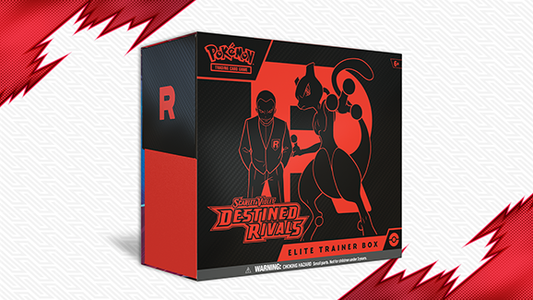 Pokemon TCG US Version SV10 Destined Rivals Elite Trainer Box