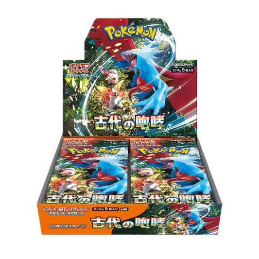 Pokemon TCG Japanese Version SCARLET & VIOLET sv4k "Ancient Roar" Booster Pack