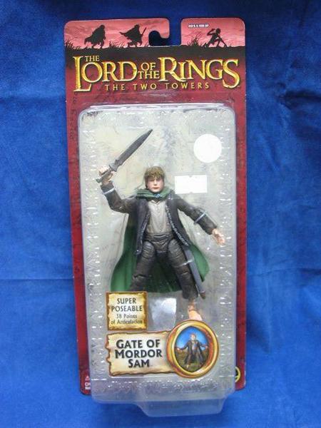 TOY BIZ LORD OF THE RINGS TWO TOWERS GATE OF MORDOR SAM  b5636779