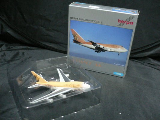 HERPA 1/500 ALLIANCE AIR BOEING 747SP ZS-SPA