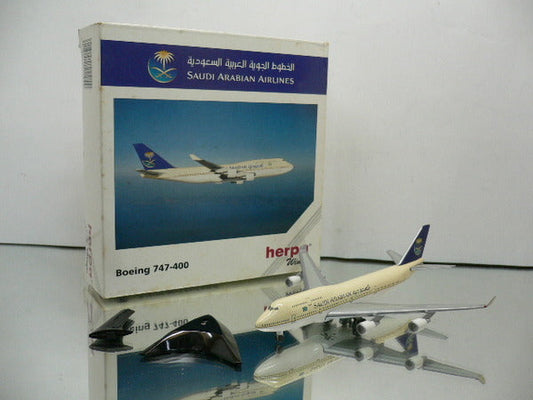 HERPA WINGS 1/500 SAUDI ARABIAN AIRLINES BOEING 747-400