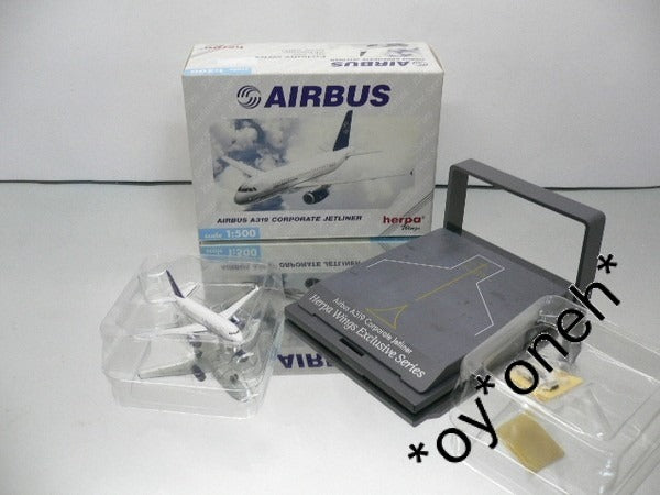 HERPA WINGS 1/500 AIRBUS A319 CORPORATE JETLINER F-WWIF