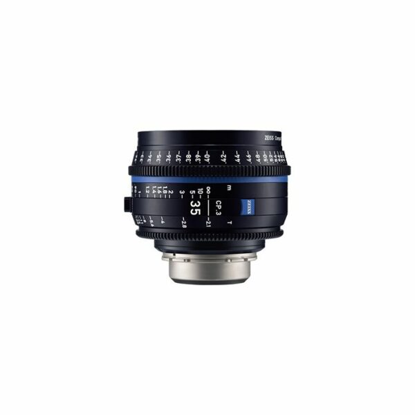 Zeiss CP.3 35mm T2.1 lens (Canon EF mount / Meter)