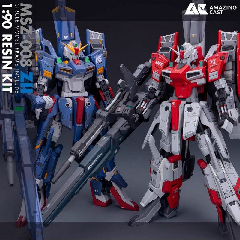 [AC Studio] 1/90 ZII Z Gundam Unit 2 Z2 Gundam ZETA2 Resin & Conversion Kits