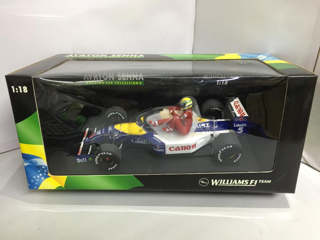 MINICHAMPS 1/18 WILLIAMS F1 RENAULT FW14 BRITISH GP 1991