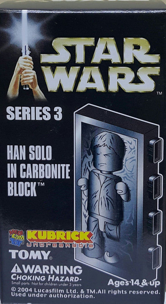 MEDICOM KUBRICK STAR WARS SERIES 3 SECRET HAN SOLO Star Wars Hidden Edition Han Solo