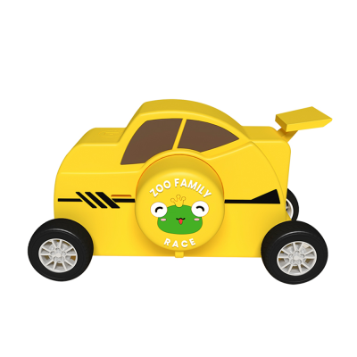 MuMu 48MP Wifi-connected dual-lens children's camera (yellow racing car)