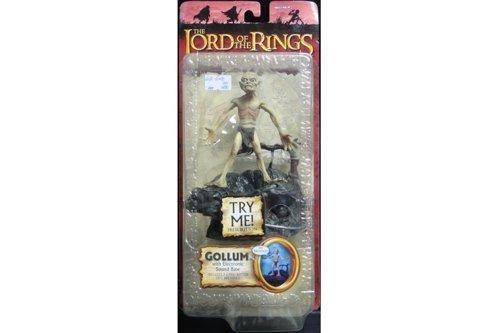 TOY BIZ 81405 / 81407 / 81493 THE LORD OF THE RINGS THE TWO TOWERS GOLLUM WITH ELECTRONIC SOUND BASE SMEAGOL  1113168981