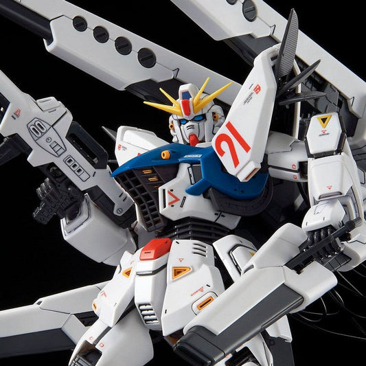 【JUL】MG 1/100 Gundam F91 Ver. 2.0 Back Cannon Type & Twin V.S.B.R. Set Up Type