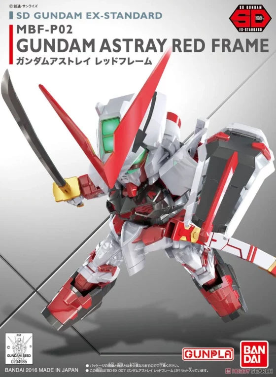SD Gundam EX-Specification 07 [Mobile Suit Gundam SEED ASTRAY] MBF-P02 Red Heretic Red Confused Gundam