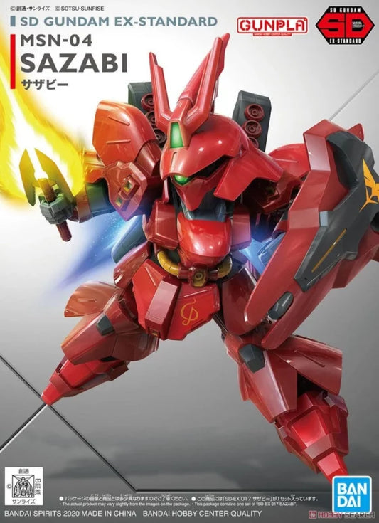 SD Gundam EX-Specification 017 [Mobile Suit Gundam Masha's Counterattack] MSN-04 Sazabi