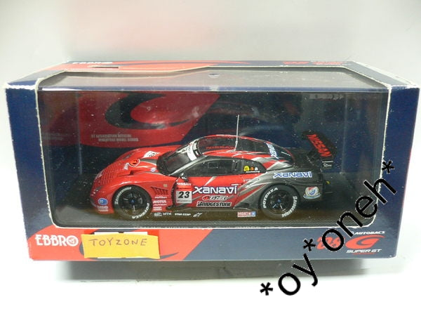EBBRO 1/43 NISSAN GT-R XANAVI NISMO FUJI SUPER GT 500 RED SILVER