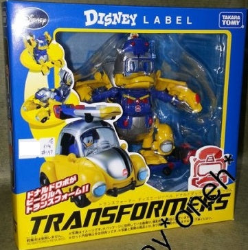 TAKARA TOMY Transformers Donald Duck Bumblebee Color Edition TRANSFORMERS DISNEY LABEL DONALD DUCK BUMBLEBEE COLOR 31677  1140934768
