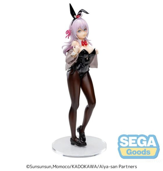 SEGA prize LUMINASTA [Neighbor Ellie who whispers in Russian from time to time to cover her shame] Ellie - Bunny girl style -