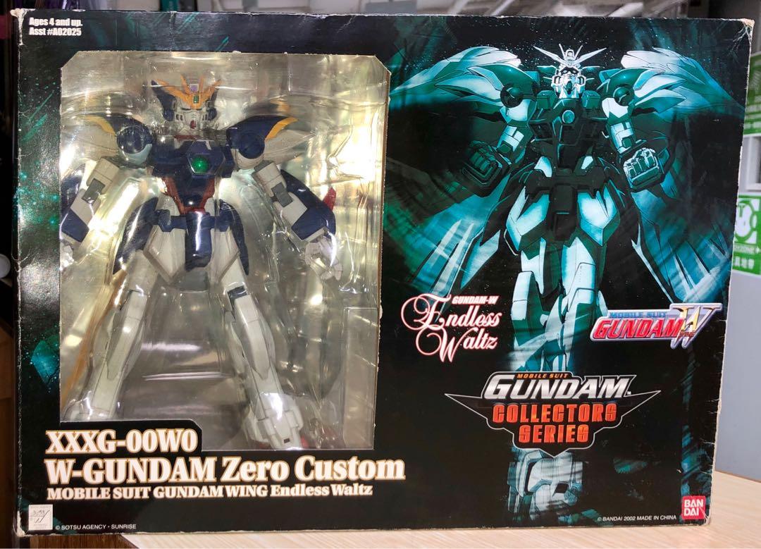 BANDAI 02025 GUNDAM GUNDAM-W ENDLESS WALTZ MOBILE SUIT COLLECTORS SERIES XXXG-00W0 W-GUNDAM WING ZERO CUSTOM