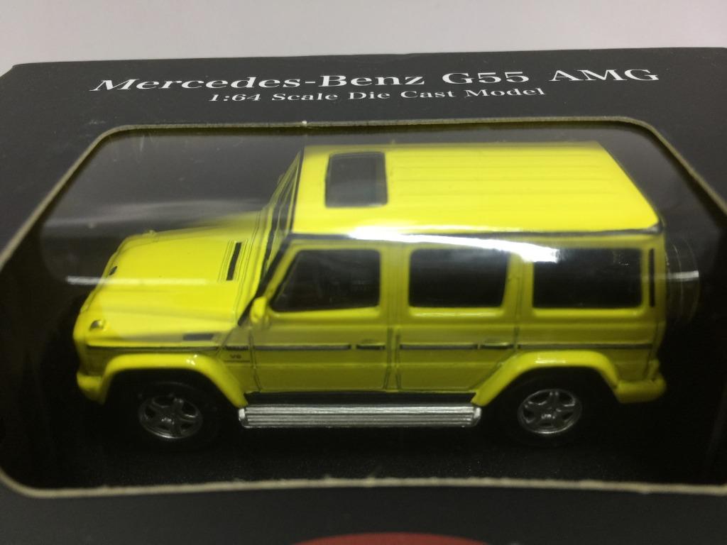KYOSHO 1/64 MERCEDES-BENZ G55 AMG YELLOW